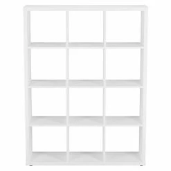 BAUHAUS Regal L X B X H: 39,2 X 111,7 X 146,6 Cm, Weiß -Regale Verkaufsladen 12 1000