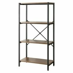 BAUHAUS Scan Trend Regal Industrial L X B X H: 32 X 60 X 120 Cm, Anzahl Böden: 4 Stk., Traglast: 25 Kg/Boden