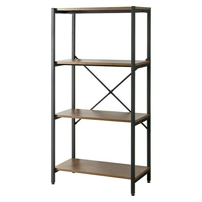 BAUHAUS Scan Trend Regal Industrial L X B X H: 32 X 60 X 120 Cm, Anzahl Böden: 4 Stk., Traglast: 25 Kg/Boden 1 BAUHAUS Scan Trend Regal Industrial L X B X H: 32 X 60 X 120 Cm, Anzahl Böden: 4 Stk., Traglast: 25 Kg/Boden