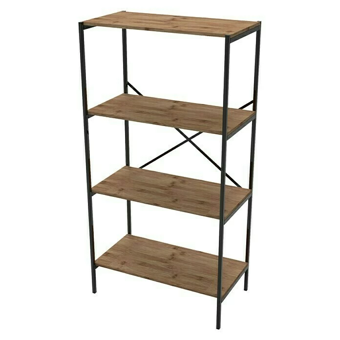 BAUHAUS Scan Trend Regal Industrial L X B X H: 32 X 60 X 120 Cm, Anzahl Böden: 4 Stk., Traglast: 25 Kg/Boden 2 BAUHAUS Scan Trend Regal Industrial L X B X H: 32 X 60 X 120 Cm, Anzahl Böden: 4 Stk., Traglast: 25 Kg/Boden – Bild 2