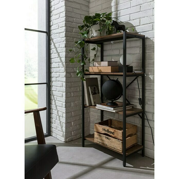 BAUHAUS Scan Trend Regal Industrial L X B X H: 32 X 60 X 120 Cm, Anzahl Böden: 4 Stk., Traglast: 25 Kg/Boden 3 BAUHAUS Scan Trend Regal Industrial L X B X H: 32 X 60 X 120 Cm, Anzahl Böden: 4 Stk., Traglast: 25 Kg/Boden – Bild 3