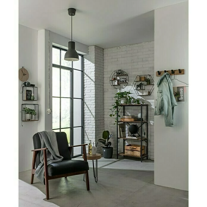 BAUHAUS Scan Trend Regal Industrial L X B X H: 32 X 60 X 120 Cm, Anzahl Böden: 4 Stk., Traglast: 25 Kg/Boden 4 BAUHAUS Scan Trend Regal Industrial L X B X H: 32 X 60 X 120 Cm, Anzahl Böden: 4 Stk., Traglast: 25 Kg/Boden – Bild 4