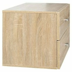 BAUHAUS Phönix Fortuna Container L X B X H: 34 X 69,8 X 34 Cm, Anzahl Schubladen: 2 Stk., Braun -Regale Verkaufsladen 12 1055