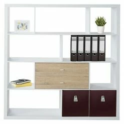 BAUHAUS Phönix Fortuna Raumteiler L X B X H: 35 X 150 X 150,1 Cm, Weiß -Regale Verkaufsladen 12 1090