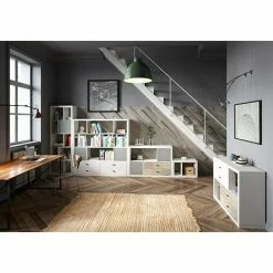 BAUHAUS Phönix Fortuna Raumteiler L X B X H: 35 X 150 X 150,1 Cm, Weiß -Regale Verkaufsladen 12 1092