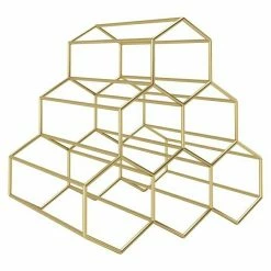 BAUHAUS Phönix Playboy Weinregal Gloria L X B X H: 22 X 29 X 27 Cm, Gold