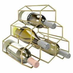 BAUHAUS Phönix Playboy Weinregal Gloria L X B X H: 22 X 29 X 27 Cm, Gold -Regale Verkaufsladen 12 1099