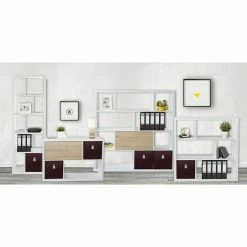 BAUHAUS Phönix Fortuna Regal L X B X H: 35 X 114,3 X 150 Cm, Weiß -Regale Verkaufsladen 12 1109