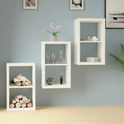 BAUHAUS Regal L X B X H: 39,2 X 41,3 X 76,2 Cm, Weiß -Regale Verkaufsladen 12 1117