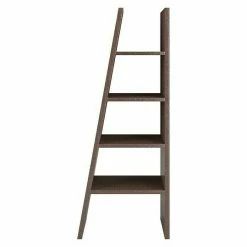 BAUHAUS Phönix Croco Regal L X B X H: 33 X 76 X 190 Cm, Braun