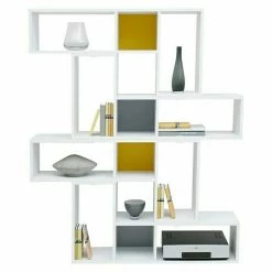 BAUHAUS Phönix Regal Tetris L X B X H: 30 X 110 X 55 Cm, Weiß -Regale Verkaufsladen 12 1132