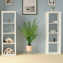 BAUHAUS Regal L X B X H: 39,2 X 41,3 X 146,6 Cm, Weiß -Regale Verkaufsladen 12 1142