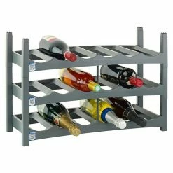 BAUHAUS Rotho Flaschenregal L X B X H: 60 X 22 X 14 Cm, Kunststoff, Anzahl Flaschen: 6 Stk. 5 BAUHAUS Rotho Flaschenregal L X B X H: 60 X 22 X 14 Cm, Kunststoff, Anzahl Flaschen: 6 Stk. -Regale Verkaufsladen 12 115