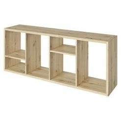 BAUHAUS Phönix Fortuna Raumteiler L X B X H: 34 X 58 X 146,6 Cm, Eiche, Anzahl Fächer: 6 -Regale Verkaufsladen 12 1150