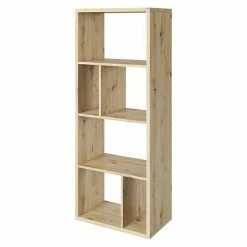 BAUHAUS Phönix Fortuna Raumteiler L X B X H: 34 X 58 X 146,6 Cm, Eiche, Anzahl Fächer: 6 -Regale Verkaufsladen 12 1151