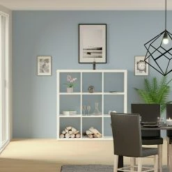 BAUHAUS Regal L X B X H: 39,2 X 111,7 X 111,7 Cm, Weiß -Regale Verkaufsladen 12 1156