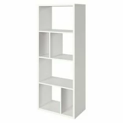 BAUHAUS Phönix Fortuna Raumteiler L X B X H: 34 X 58 X 146,6 Cm, Weiß, Anzahl Fächer: 6 -Regale Verkaufsladen 12 1161