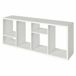 BAUHAUS Phönix Fortuna Raumteiler L X B X H: 34 X 58 X 146,6 Cm, Weiß, Anzahl Fächer: 6 -Regale Verkaufsladen 12 1162