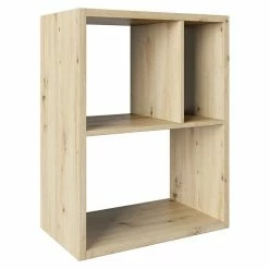 BAUHAUS Phönix Fortuna Raumteiler L X B X H: 34 X 75,1 X 57,9 Cm, Eiche, Anzahl Fächer: 3