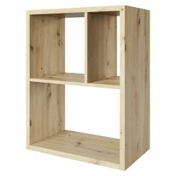 BAUHAUS Phönix Fortuna Raumteiler L X B X H: 34 X 75,1 X 57,9 Cm, Eiche, Anzahl Fächer: 3 -Regale Verkaufsladen 12 1179