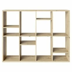 BAUHAUS Phönix Fortuna Raumteiler L X B X H: 34 X 112,5 X 146,6 Cm, Eiche, Anzahl Fächer: 12 -Regale Verkaufsladen 12 1187