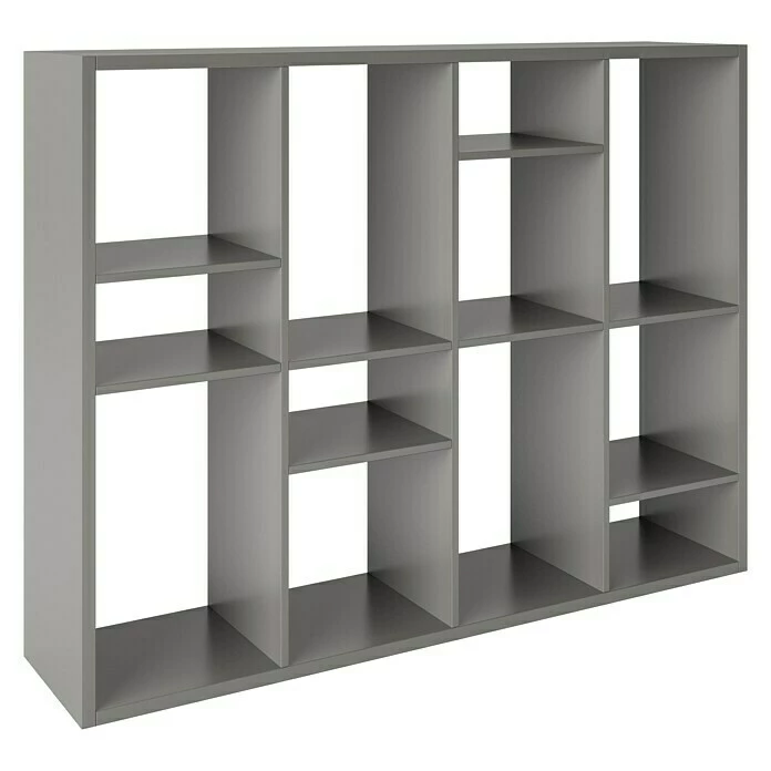 BAUHAUS Phönix Fortuna Raumteiler L X B X H: 34 X 112,5 X 146,6 Cm, Grau, Anzahl Fächer: 12 2 BAUHAUS Phönix Fortuna Raumteiler L X B X H: 34 X 112,5 X 146,6 Cm, Grau, Anzahl Fächer: 12 – Bild 2