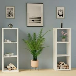 BAUHAUS Regal L X B X H: 39,2 X 41,3 X 112 Cm, Weiß -Regale Verkaufsladen 12 1214