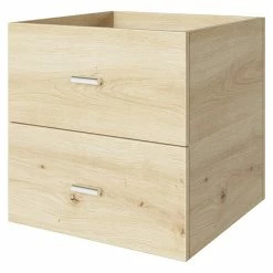 BAUHAUS Phönix Fortuna Container L X B X H: 33,4 X 34,1 X 34,1 Cm, Eiche, Anzahl Schubladen: 2 Stk., Passend Für: Phönix Regale Fortuna -Regale Verkaufsladen 12 1224