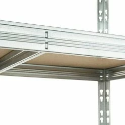 BAUHAUS Metall-Schwerlastregal L X B X H: 50 X 100 X 200 Cm, 300, Anzahl Böden: 5 Stk., Grau -Regale Verkaufsladen 12 141