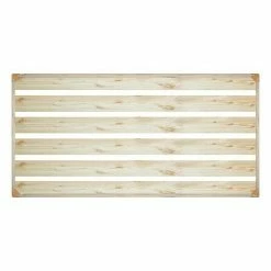 BAUHAUS HolzZollhaus Holzkiste A 1/1 35 X 70 X 35 Cm, Gehobelt, Natur -Regale Verkaufsladen 12 164