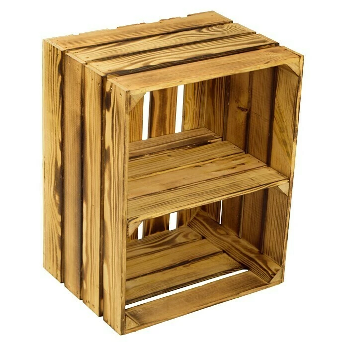 BAUHAUS Holzregal Johanna B X H: 40 X 50 Cm, Holz, Braun 1 BAUHAUS Holzregal Johanna B X H: 40 X 50 Cm, Holz, Braun