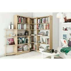 BAUHAUS Astigarraga Holzregal Gala L X B X H: 80 X 25 X 186 Cm, Holz -Regale Verkaufsladen 12 175