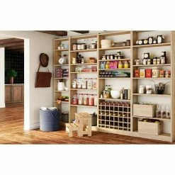 BAUHAUS Astigarraga Holzregal Gala L X B X H: 80 X 25 X 186 Cm, Holz -Regale Verkaufsladen 12 177