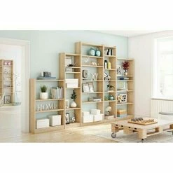 BAUHAUS Astigarraga Holzregal Gala L X B X H: 80 X 25 X 186 Cm, Holz -Regale Verkaufsladen 12 178