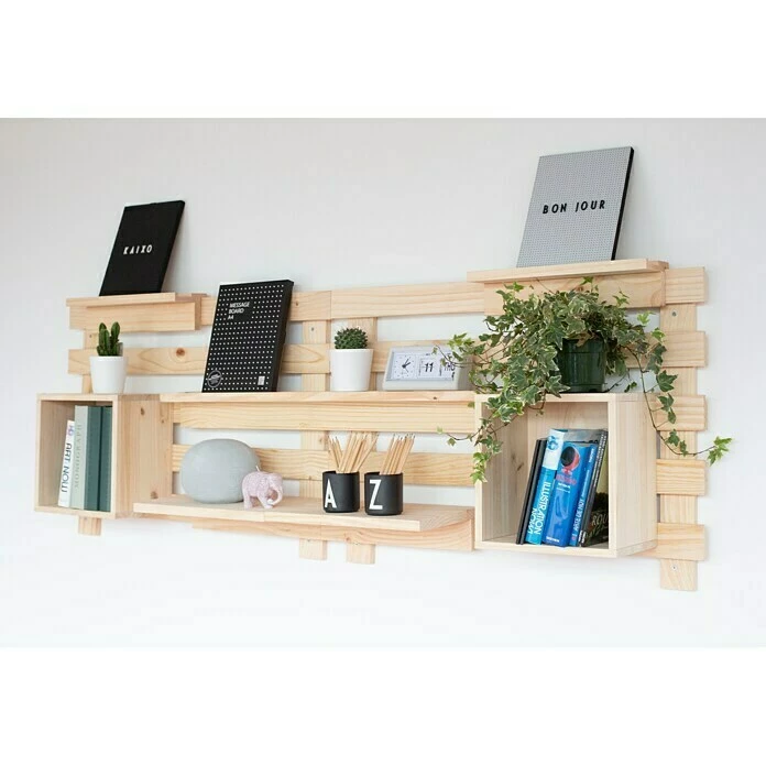 BAUHAUS Astigarraga Wandpaneel L X B X H: 90 X 65 X 5 Cm, Kiefernholz 4 BAUHAUS Astigarraga Wandpaneel L X B X H: 90 X 65 X 5 Cm, Kiefernholz – Bild 4