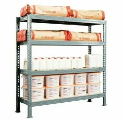 BAUHAUS Metall-Schwerlastregal Super Heavy 60 X 200 X 200 Cm, Traglast: 1.000, Stecken -Regale Verkaufsladen 12 197