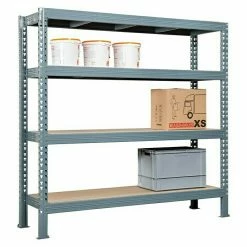 BAUHAUS Metall-Schwerlastregal Super Heavy 60 X 200 X 200 Cm, Traglast: 1.000, Stecken -Regale Verkaufsladen 12 198