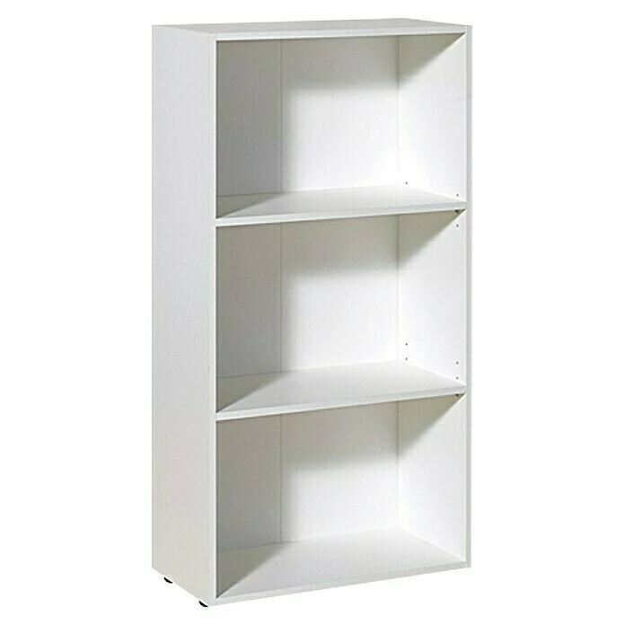 BAUHAUS Regalux Regal Trio 60 X 115,2 Cm, Weiß, Traglast: 5 Kg/Boden 1 BAUHAUS Regalux Regal Trio 60 X 115,2 Cm, Weiß, Traglast: 5 Kg/Boden