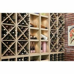 BAUHAUS Astigarraga Dinamic Weinregal L X B X H: 33 X 32,5 X 32,5 Cm, Holz -Regale Verkaufsladen 12 226