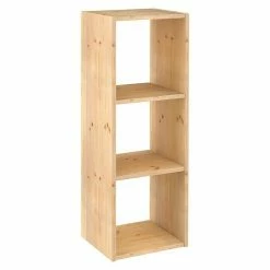 BAUHAUS Astigarraga Dinamic Holzregal L X B X H: 33 X 36,2 X 105,4 Cm, Holz