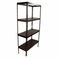 BAUHAUS Metall-Schwerlastregal B X T X H: 90 X 40 Cm X 180 Cm, Traglast: 100 Kg/Boden, Anzahl Böden: 4 Stk., Stecken