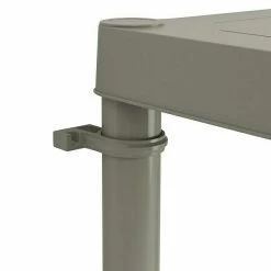 BAUHAUS Keter Kunststoffregal Planet L X B X H: 32 X 75 X 176 Cm, Traglast: 25 Kg/Boden, Anzahl Böden: 5 Stk., Stecken -Regale Verkaufsladen 12 281