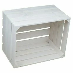 BAUHAUS Holzregal B X H: 40 X 30 Cm, Holz, Weiß