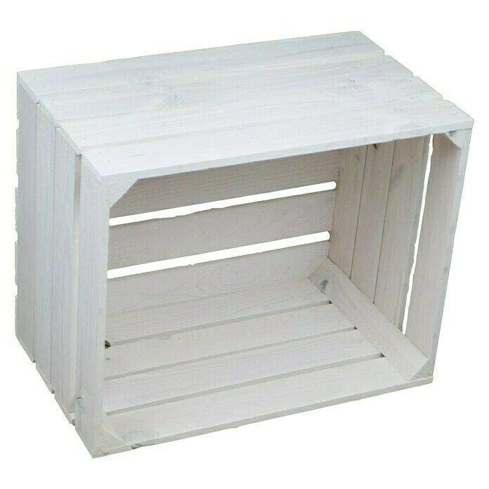 BAUHAUS Holzregal B X H: 40 X 30 Cm, Holz, Weiß 1 BAUHAUS Holzregal B X H: 40 X 30 Cm, Holz, Weiß