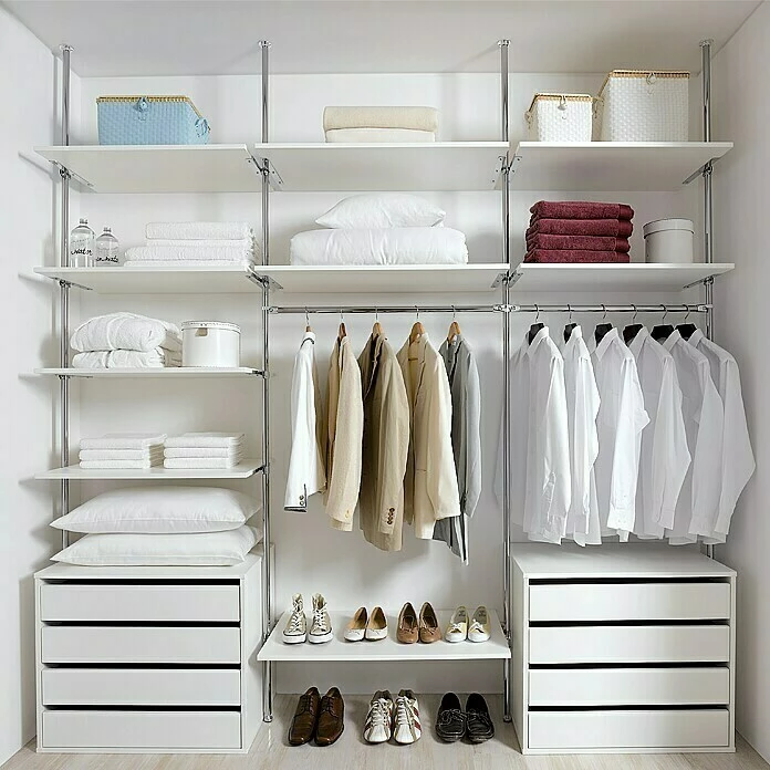 BAUHAUS Room Plaza Inside Smart Regalboden 1.100 X 500 X 19 Mm, Weiß 2 BAUHAUS Room Plaza Inside Smart Regalboden 1.100 X 500 X 19 Mm, Weiß – Bild 2