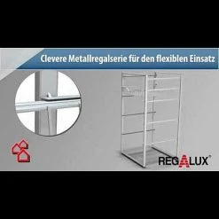 BAUHAUS Regalux Clever Rollen-Set 4 Stk. 9 BAUHAUS Regalux Clever Rollen-Set 4 Stk. -Regale Verkaufsladen 12 342