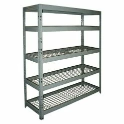 BAUHAUS Metall-Schwerlastregal 50 X 140 X 180 Cm, Traglast: 350 Kg/Boden, Stecken