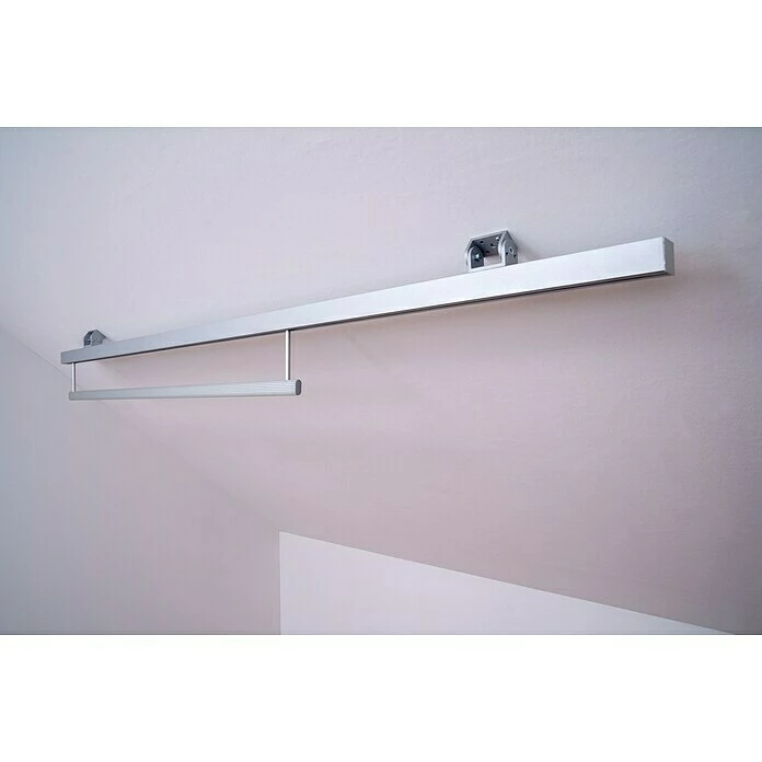 BAUHAUS Room Plaza Easy Doing Kleiderstange Passend Für: Room Plaza Easy Doing Schiebetür-Bau-Sets, Länge: 1.000 Mm, Fahrbar 1 BAUHAUS Room Plaza Easy Doing Kleiderstange Passend Für: Room Plaza Easy Doing Schiebetür-Bau-Sets, Länge: 1.000 Mm, Fahrbar