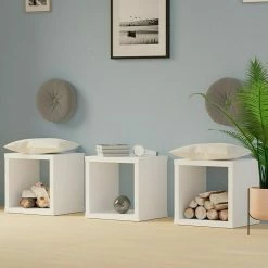 BAUHAUS Regal L X B X H: 39,2 X 41,3 X 41 Cm, Weiß -Regale Verkaufsladen 12 364