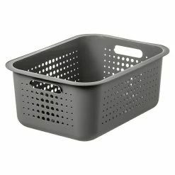 BAUHAUS SmartStore Korb L X B X H: 37 X 28 X 15 Cm, Kunststoff, Taupe